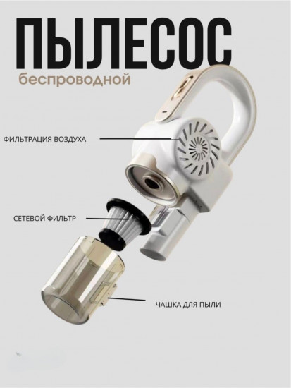 Беспроводной пылесос Yili