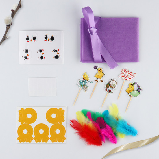 Набор для украшения кулича «Цыплята»