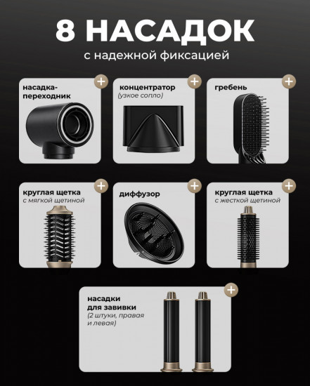 Фен-стайлер для укладки волос