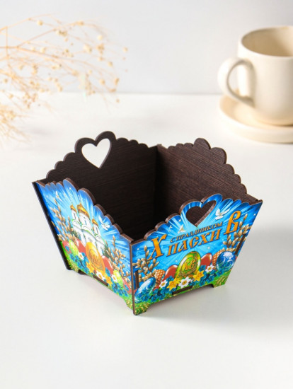 Подставка под кулич «Пасхальный храм»