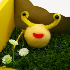 Пасхальный декор «Зайчик на травке» - Фото 3