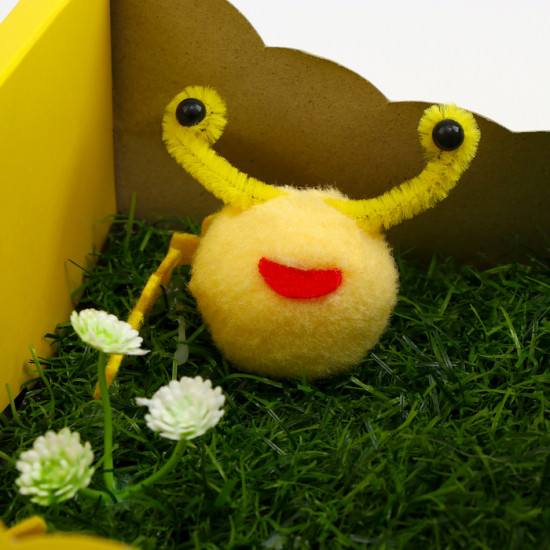 Пасхальный декор «Зайчик на травке»