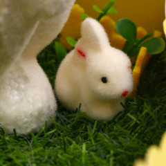 Пасхальный декор «Зайчик на травке» - Фото 4
