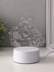 Светильник 3D «Пасхальная корзинка» - Фото 1