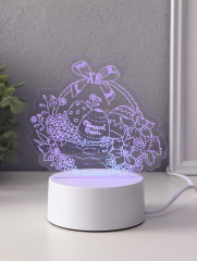 Светильник 3D «Пасхальная корзинка» - Фото 2