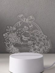 Светильник 3D «Пасхальная корзинка» - Фото 6