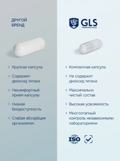 Капсулы для укрепления костей, волос и ногтей «Кальций D3 600 мг (кальция карбонат с витамином Д3)»