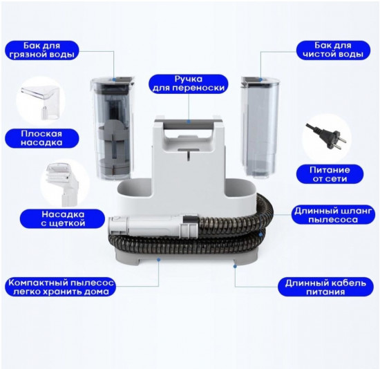 Моющий пылесос Yili