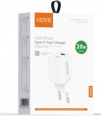 Комплект СЗУ PLE253TT 20W Type-C порт с кабелем Type-C-Type-C - Фото 1