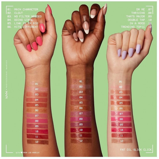 Бальзам-блеск для губ «Fat Oil Slick Click», тон 03 No Filter Needed