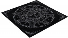 Скатерть для гадания бархатная «Солнце и луна» - Фото 2