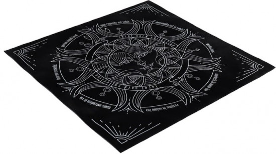 Скатерть для гадания бархатная «Солнце и луна»