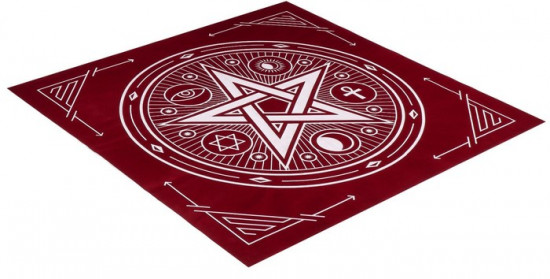 Скатерть для гадания бархатная «Пентаграмма»