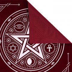 Скатерть для гадания бархатная «Пентаграмма» - Фото 4