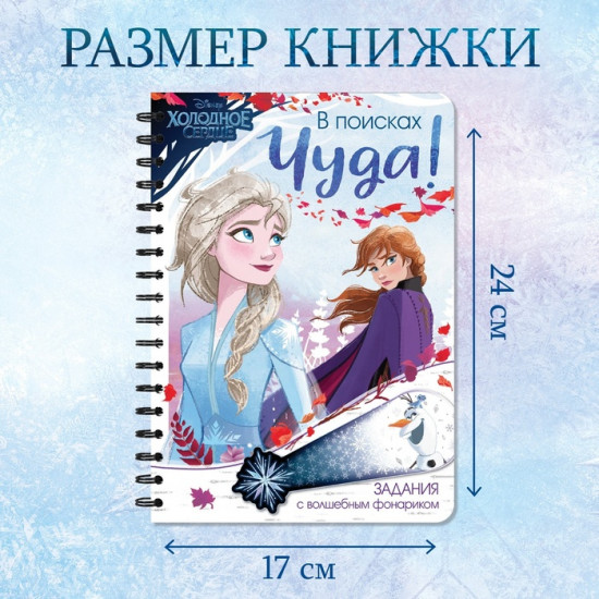 Книга с фонариком «В поисках чуда!»