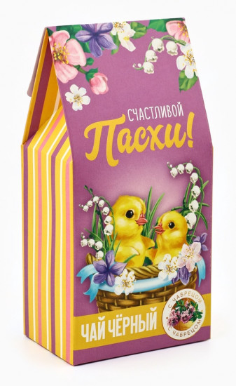 Чай чёрный с чабрецом «Счастливая Пасха»