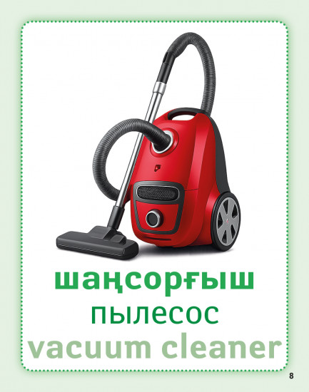 Дидактикалық карточкалар «Тұрмыстық заттар»