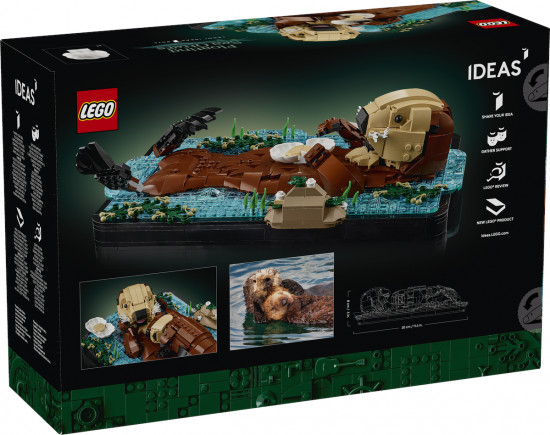 Конструктор LEGO® 21366 Плавающие морские выдры