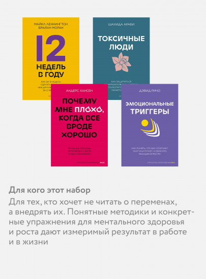 Антология саморазвития. Комплект из 4 книг