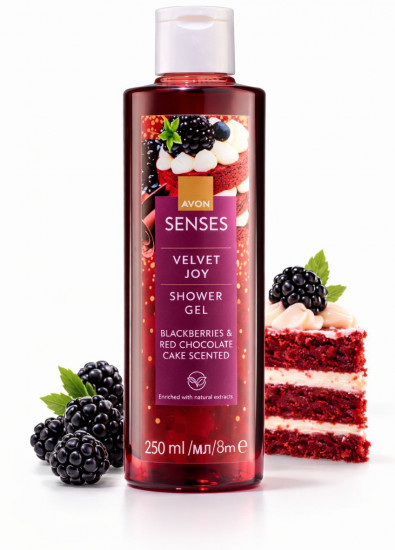 Гель для душа «Красный бархат»