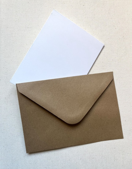 Открытка «Цветы и бабочки»