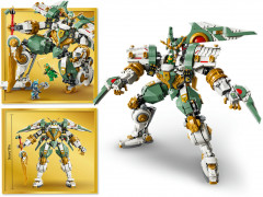 Конструктор Ninjago 71860 Титановый костюм Ллойда: 15-я годовщина. Lloyd's Titan Mech 15th Anniversary - Фото 8