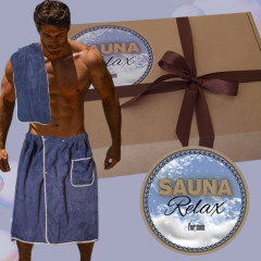 Подарочный набор для бани и сауны «Сауна for men» - Фото 3