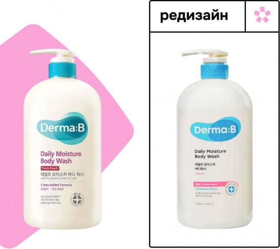 Гель для душа «Daily Moisture Body Wash Fresh Peach»