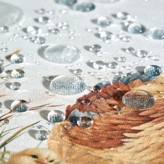 Скатерть круглая «Золотая курочка»