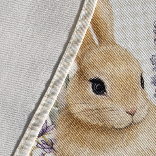 Скатерть круглая «Лавандовая весна»