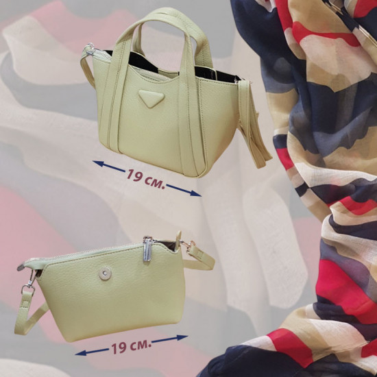 Подарочный набор «Сумка 2 в 1 и яркий палантин»