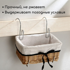 Комплект держателей для балконного ящика - Фото 2