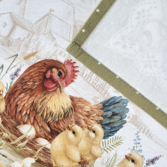 Набор полотенец «Золотая курочка» - Фото 3