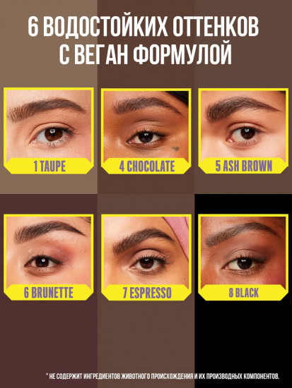 Карандаш для бровей ультратонкий «Micro Brow Pencil», оттенок 05 Ash Brown