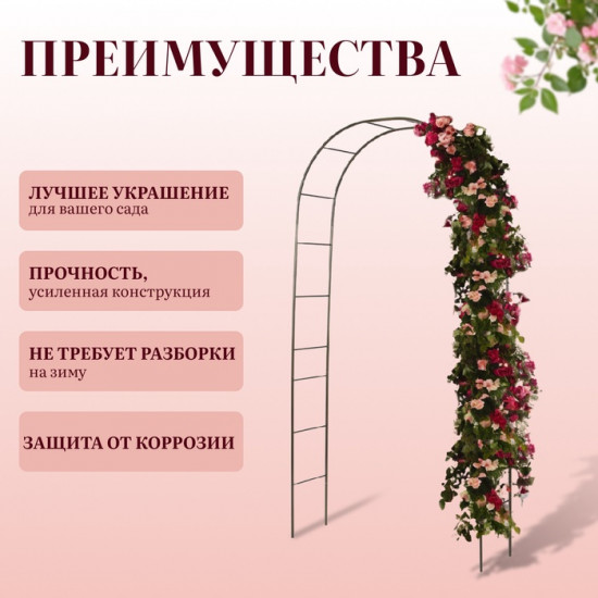 Арка садовая
