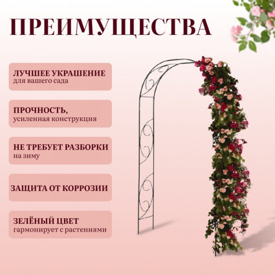 Арка садовая