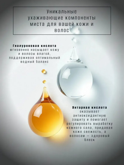 Спрей-мист для тела и волос парфюмированный «Ganymede Osmanthus»