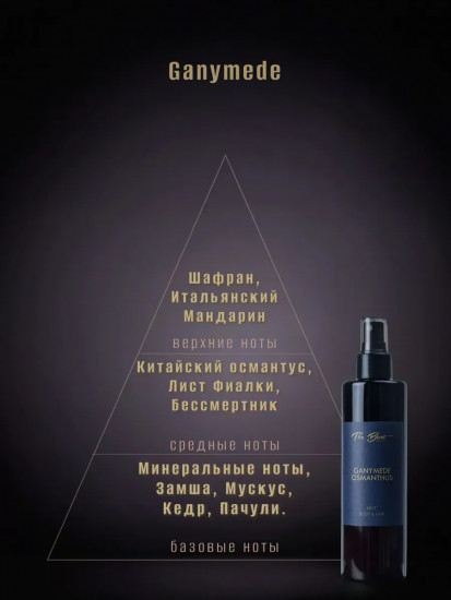 Спрей-мист для тела и волос парфюмированный «Ganymede Osmanthus»