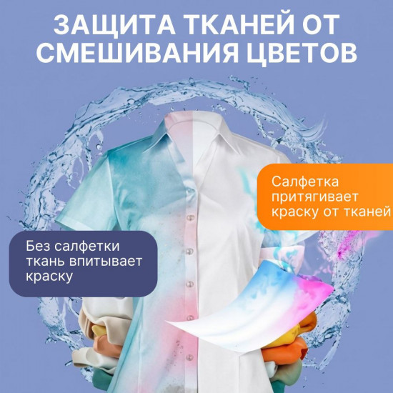 Ловушки цвета и грязи при стирке