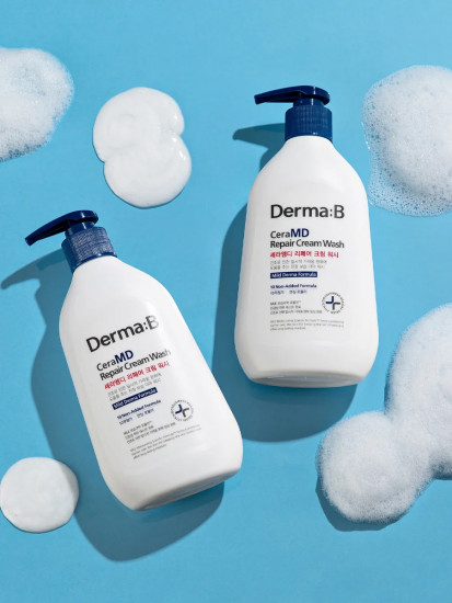 Ламеллярный крем-гель для душа «CeraMD Repair Cream Wash»