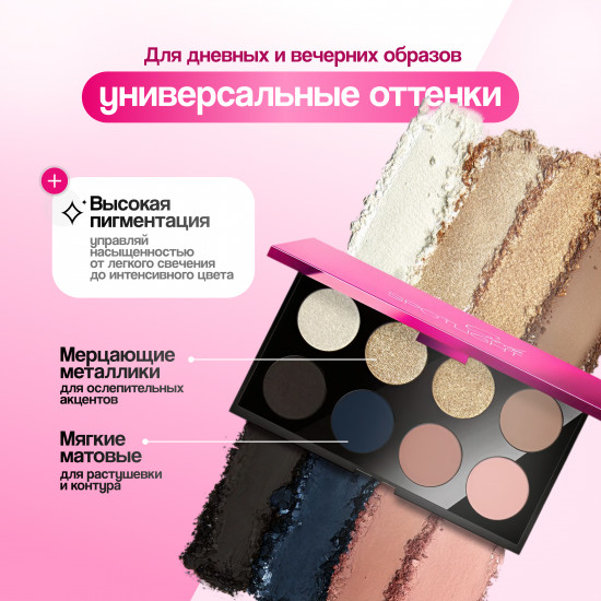 Палетка теней для век, оттенок Spotlight