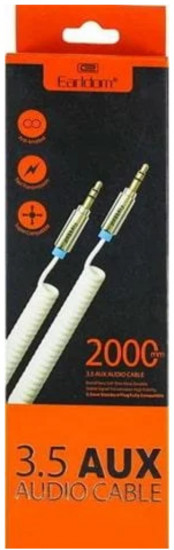 Кабель AUX ET-AUX12 2xJack 3.5mm