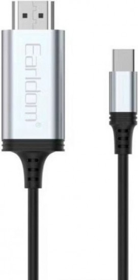 Кабель ET-W34 Type-C to HDMI ver.2.0 4K