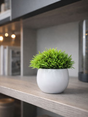 Набор искусственных растений в кашпо - Фото 7