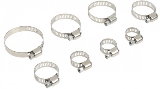 Набор червячных хомутов