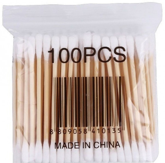 Ватные палочки деревянные