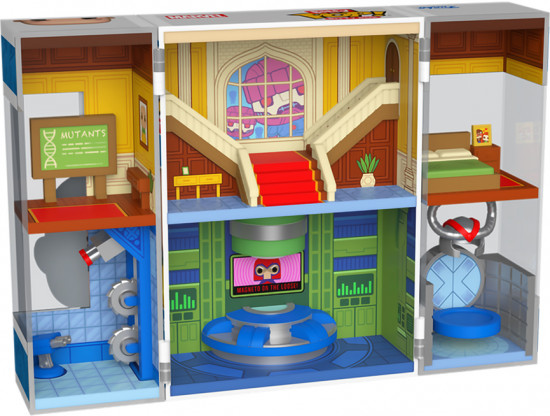 Набор фигурок «The X-Mansion + Professor X and Wolverine»