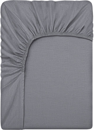 Простыня на резинке «Пепел»