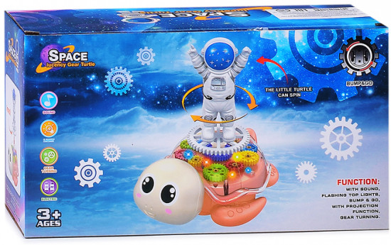 Игрушка интерактивная «Космонавт на черепахе»