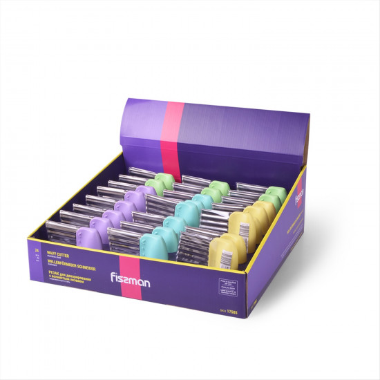 Резак с волнистым лезвием для декорирования